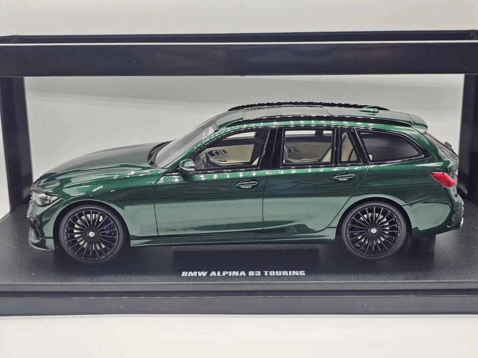 Bmw Alpina B3 Touring 2019 Verde 1:18 GT SPIRIT In Box - Immagine 2 di 4