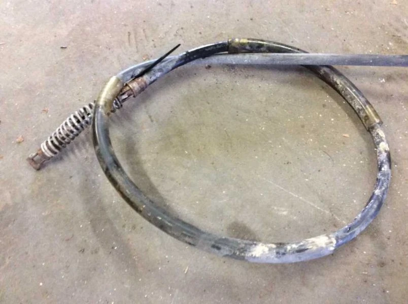 00 01 02 03 04 05 06 07 CABLE FRENO EMERGENCIA EJE TRASERO IZQUIERDO FORD E250 E350 E450 Foto 2 de 4