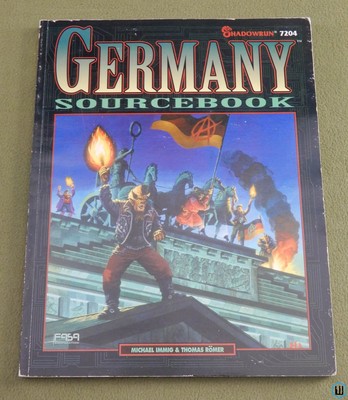 Germany Sourcebook (Shadowrun Roleplaying Game RPG) FASA 7204