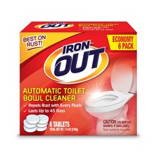 Automatic Toilet Bowl Cleaner Tablets - Remove Rust Stains with Every Flush