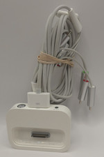 Apple iPod A1153 White Auxiliary Output 30-Pin Universal Charging Dock Kit