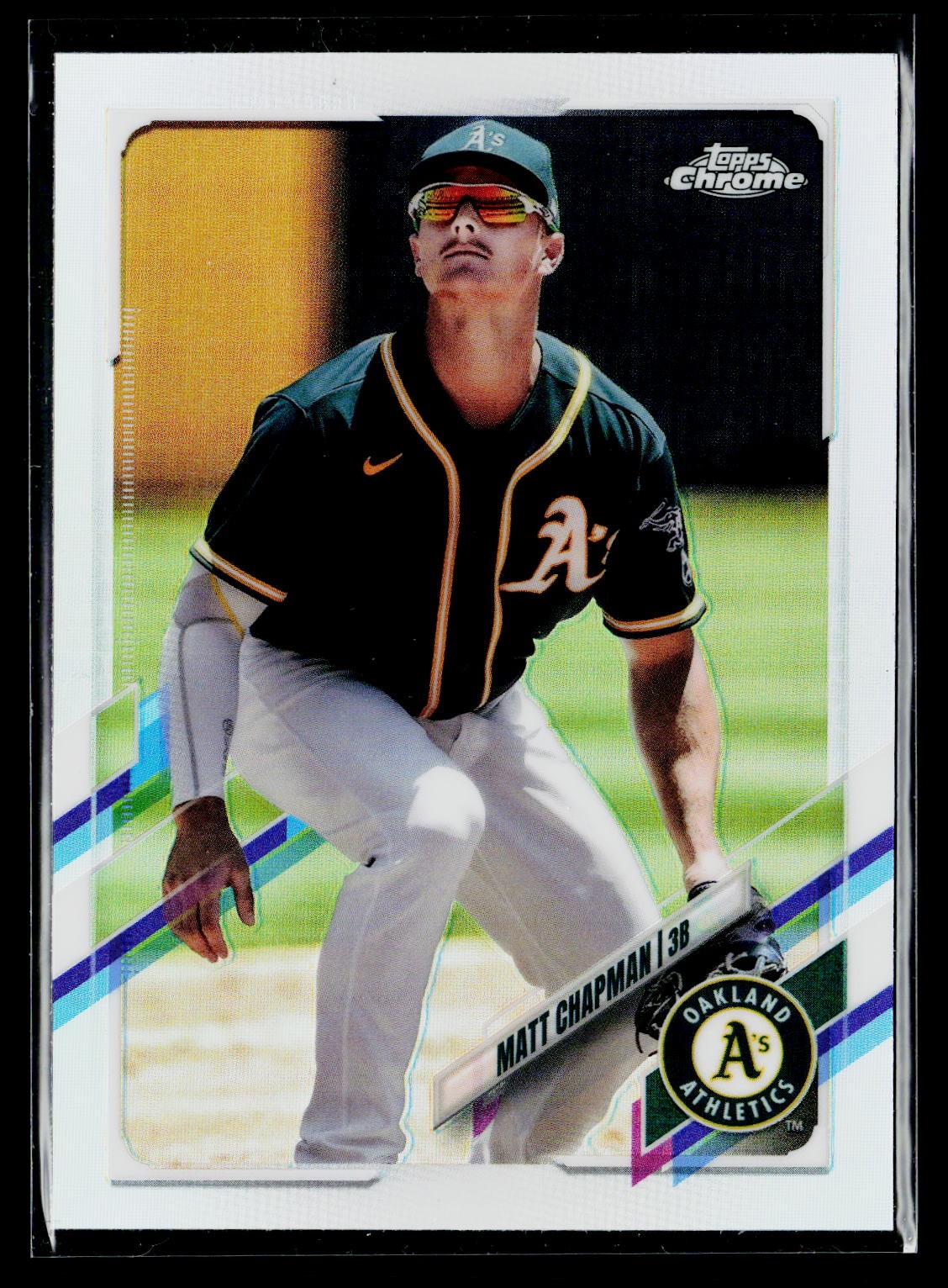 2021 Topps Chrome Matt Chapman Refractor 62