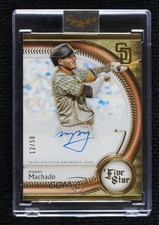 2025 Topps Five Star Auto 12/50 Manny Machado #FSA-MAM Auto 1op7