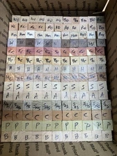 154 Wood Pen Blanks 16 species 3/4" x 3/4" x 5 1/2" lathe wood #2 *FREE SHIPPING