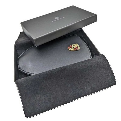 Porsche Leather Key Cover Key Pouch Key Case Black