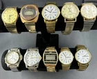 Timex Lot Of 10 Mens Vintage Wrist Watches Mechanical Quartz Analog Indiglo ++