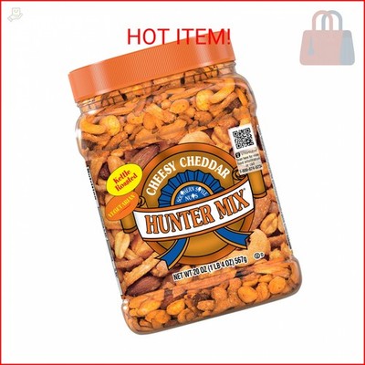 Southern Style Nuts Cheesy Cheddar Hunter Bulk Trail Mix, 20 oz (Pack of 1), Roa