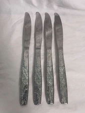 Skandia stainless steel 281 Stone patterned handle knives set Of Four
