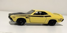 Hot Wheels 71 Dodge Challenger - Yellow & Black | Good Condition
