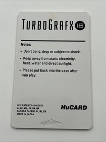 Sidearms (TurboGrafx 16 TG16 , 1989) Complete HuCard w/ Manual & Case *Smoker*