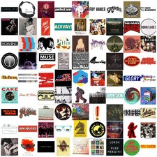 Indie Rock Alternative Psych Folk Ltd Ed RARE Band Stickers Customize Your Lot