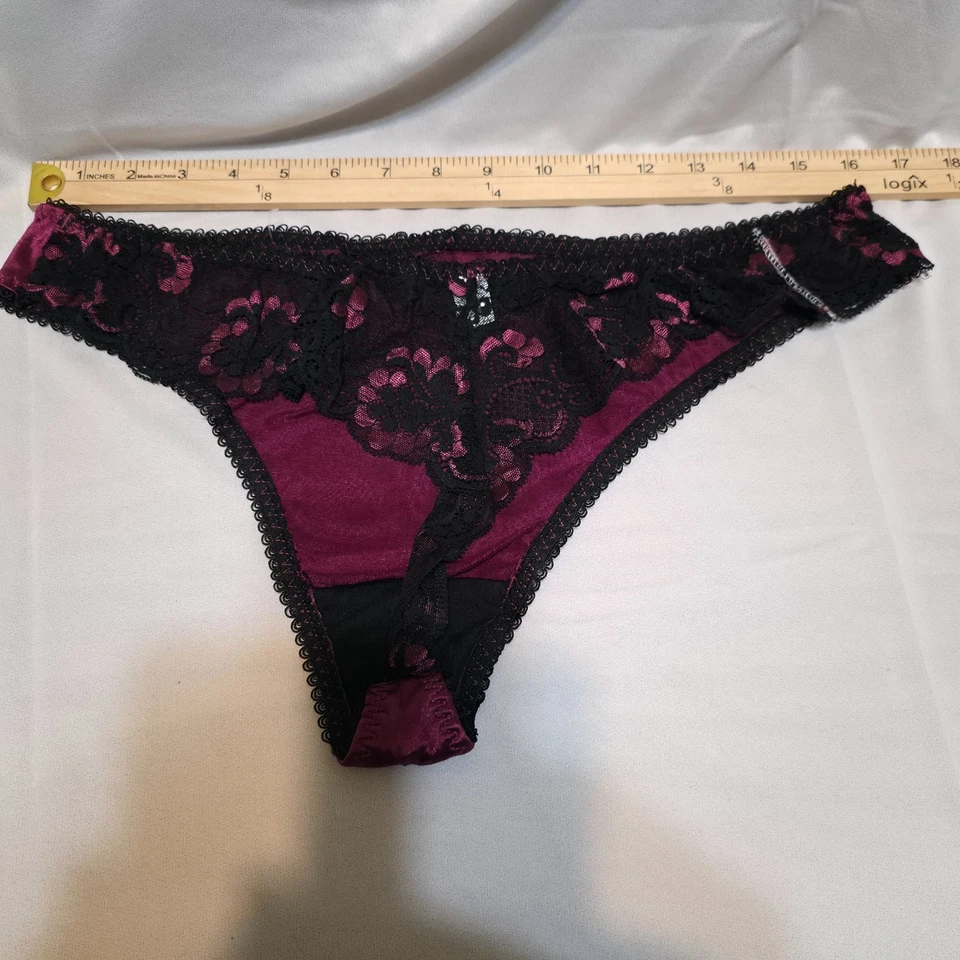 Biatta Intimates Tanga Púrpura Bragas Ropa Interior Talla 3X Nuevo con Etiquetas Foto 3 de 4