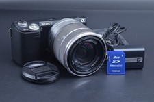Sony Alpha NEX-5N 16.1MP Digital Camera Black 18-55mm Lens Japanese Only L81