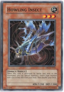 Howling Insect SOD-EN025 Common Unlimited Edition Yu-Gi-Oh