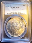 1883-O Morgan Dollar PCGS MS-63 USA Grad-0.77 Oz Silver Art Coin Uncirculated BU