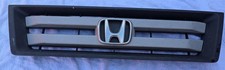 Honda Element 07 - 08 Front Upper Grille Silver Black W Emblem 75101scvwa010