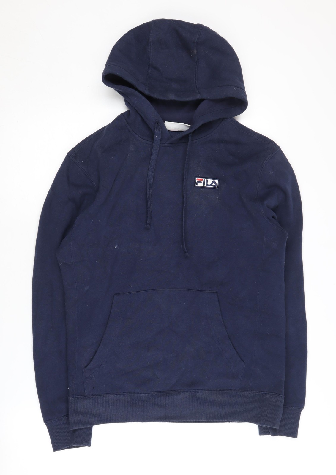 Felpa con cappuccio pullover blu uomo Fila Taglia S