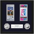 Seattle Seahawks 2x Super Bowl Ticket Collection Coin Mint