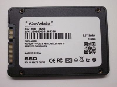 SomnAmbulist H650 512GB 2.5