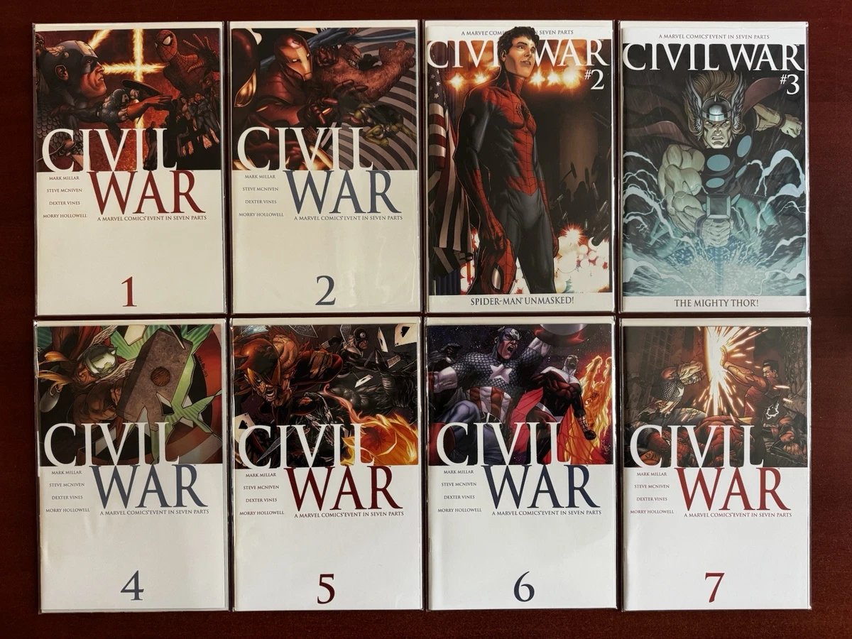 marvel civil war complete products for sale | eBay