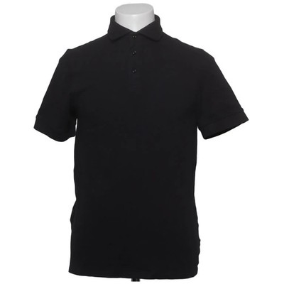 Bruun & Stengade, Poloshirt, Größe: M, Schwarz, Baumwolle/Elasthan #G1Q