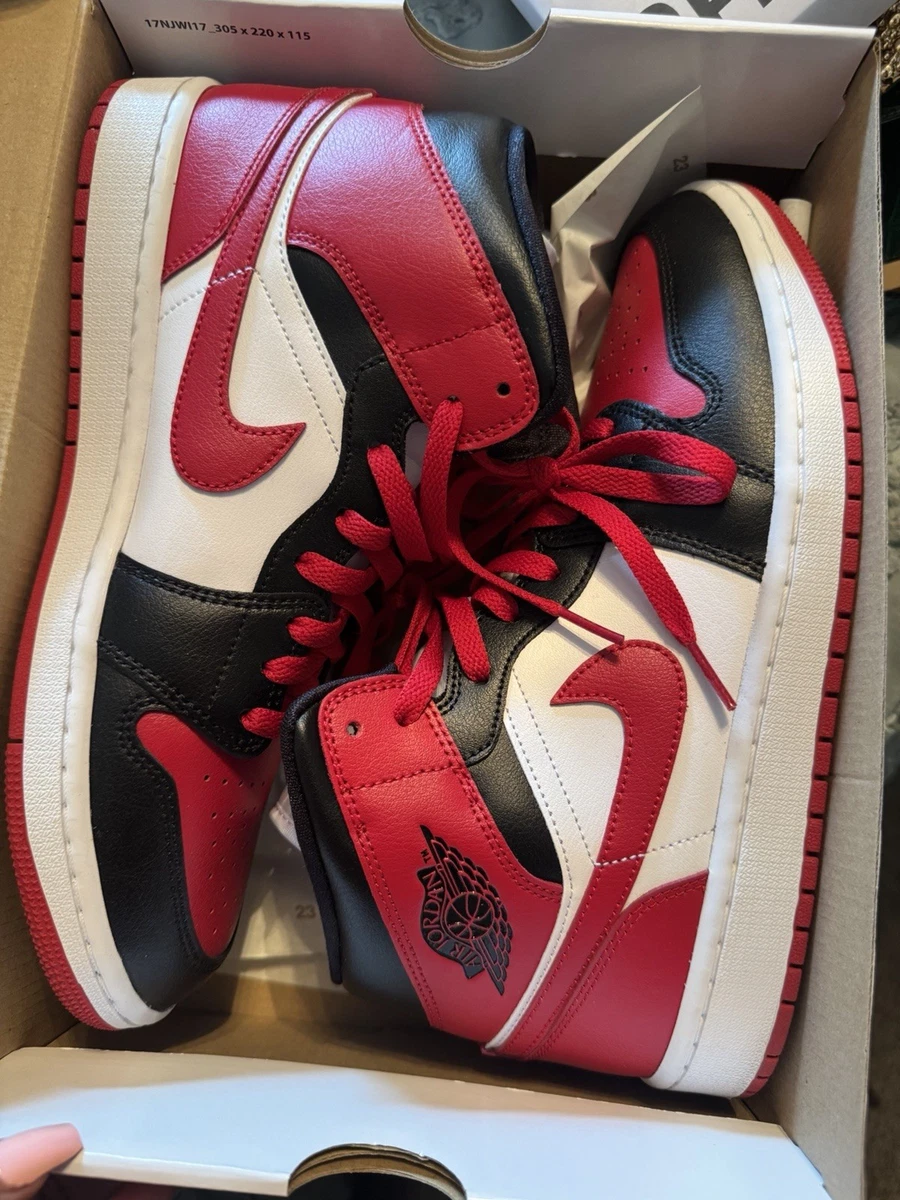 Jordan 1 Retro Mid Bred for Sale | Authenticity Guaranteed | eBay