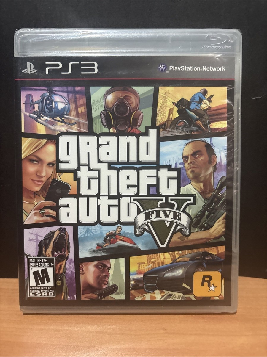 Rockstar Games Grand Theft Auto V for PlayStation 3 (47125) for