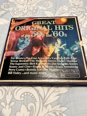 1974 Reader's Digest The Great Original Hits of the '50s and '60s Box Set Vinyl