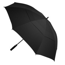 6pcs, Golf Umbrella Double canopy vented- 62 Inch Large Heavy Duty