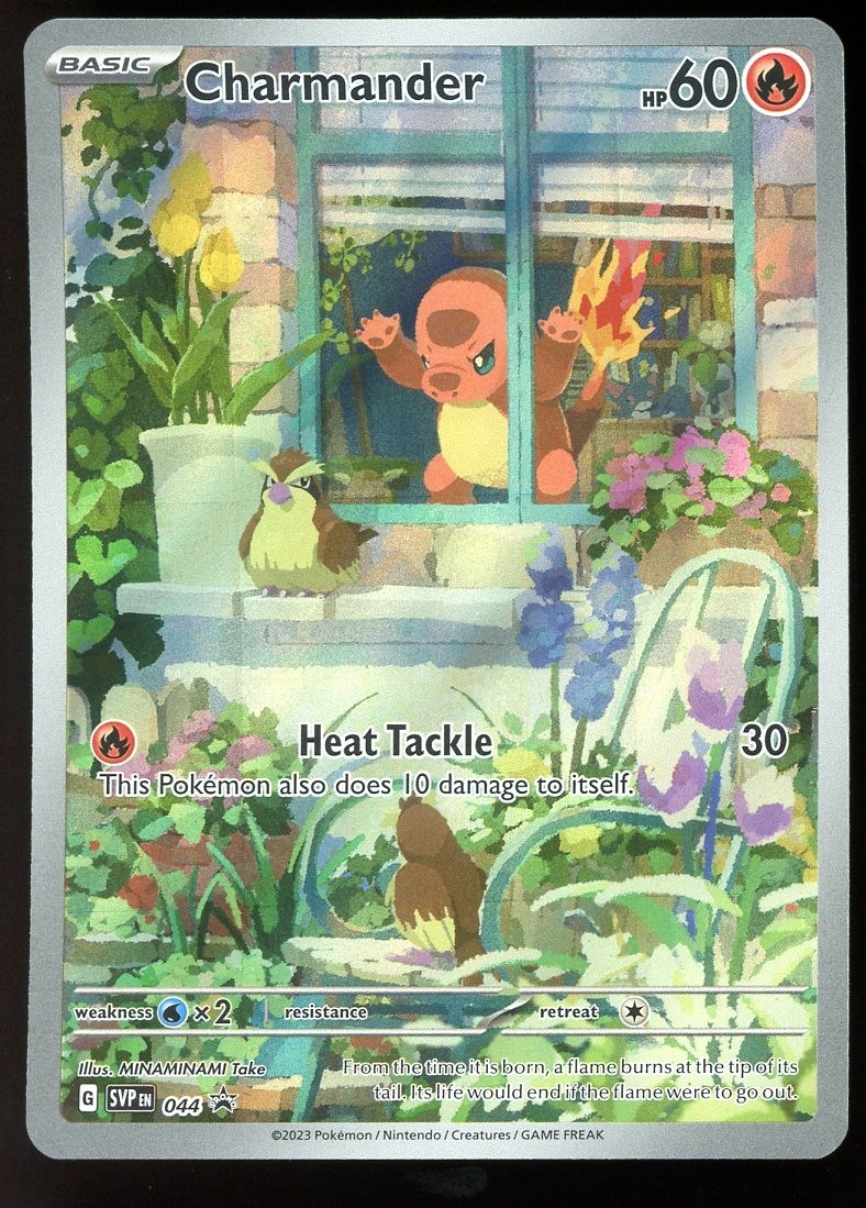 2023 Pokemon Charmander 044 Sv: Scarlet & Violet Promo Cards Holo ~ NM/MINT
