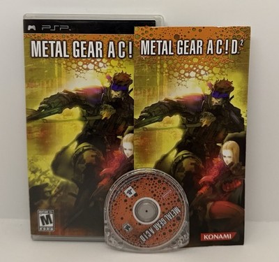 Metal Gear Acid 2 (Sony PSP, 2006) - Complete - CIB - No Glasses - Tested
