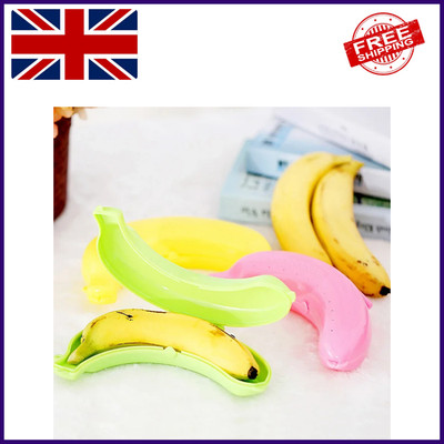 Banane Aufbewahrungsbox Tragbar Obst Schutz Etui Reise Mittagessen Behälter Halter U