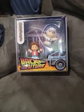 Little People Collector Fisher Price BACK TO THE FUTURE SET NIB