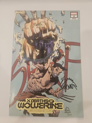 X Deaths of Wolverine #2 NM-  (2022) Ryan Stegman Signed With COA