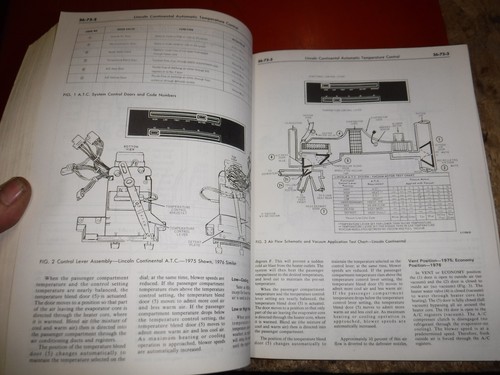 1975-1976 FORD MUSTANG ELITE THUNDERBIRD MERCURY MONTEGO FACTORY SERVICE MANUALS - Picture 16 of 24