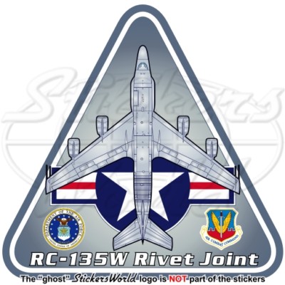 Boeing RC-135W Rivet Joint USAF RC-135 US Luftwaffe ACC USA 95mm Aufkleber
