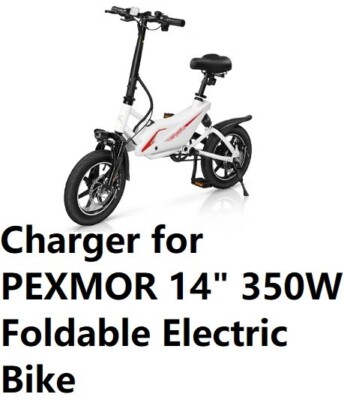   UL ac adapter battery charger for PEXMOR 14'' 350w  floding Electric Bike 3615