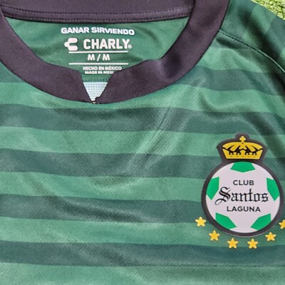 Charly Club Santos Laguna Away Men's 21-22 Jersey Green | eBay