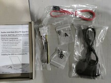 2.5" to 3.5" Bay SSD Metal Hard Drive HDD Mounting Bracket Adapter Tray w/Cables