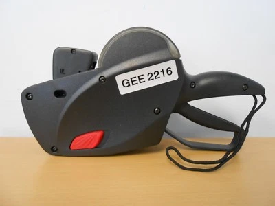 Contact/Gee- 2 Line 22/88 Labeler & 1 ink roller uses 2216 Garvey* Labels ,