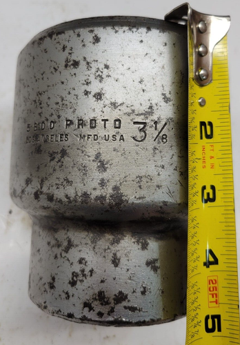 Proto 1" Drive 3-1/8" Socket 12PT 5800 listing C - Picture 2 of 5
