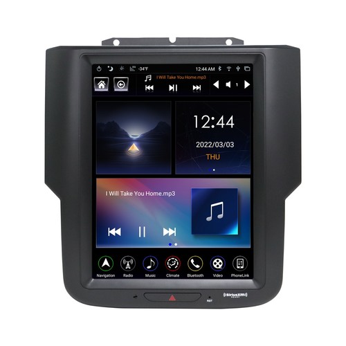 Radio estéreo de auto Android 4G+64G GEN 5 para Dodge RAM 1500 2500 3500 2013-2018 GPS - Imagen 2 de 16
