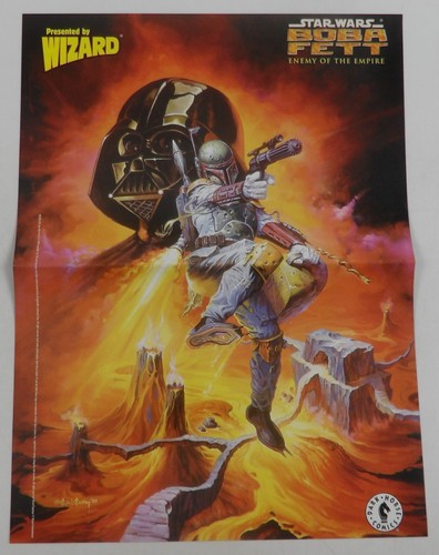 Boba Fett & Darth Vader / Spawn 10" x 14" zweiseitiges Poster - Greg Capullo