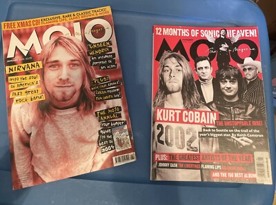 2 MOJO MAGAZINE #134 1/2005 #110 1/2993 KURT COBAIN Covers NIRVANA