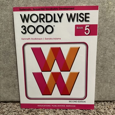 Wordly Wise 3000: Book 5 - Paperback By Hodkinson, Kenneth - GOOD