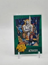 Actraiser POWER CARD Nintendo Super Power Club Magazine #9 PROMO (Rare) *