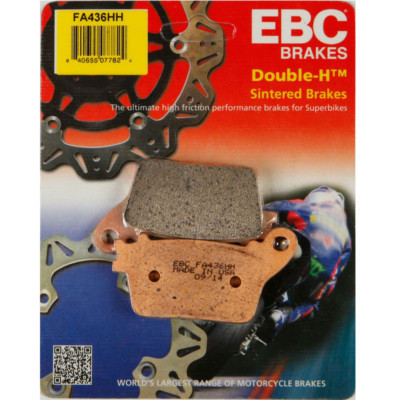 EBC Sintered Double H Rear Brake Pads Honda CBR1000RR, CBR1000RRA ABS