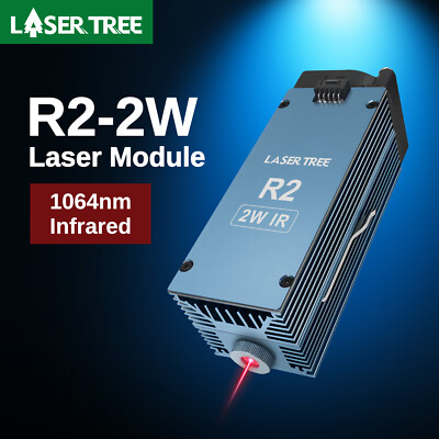 1064nm Infrared 2W Laser Module for Engraving Copper Acrylic Metal DIY Artefact