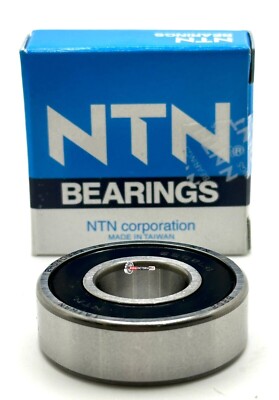 NTN 6202 LLB CM/5K DEEP GROOVE BALL BEARING, RUBBER SEALED 15x35x11mm 6202-2RS