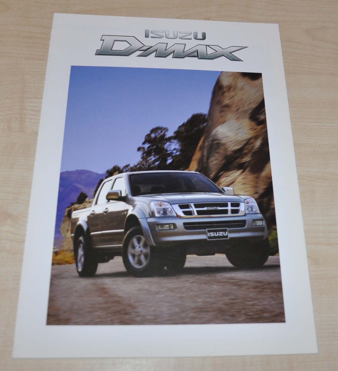 2003 Isuzu D-Max Pickup Truck Japanese Brochure Prospekt FR | eBay